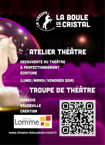 Flyer de nos activits de thatre  Lille et Lomme